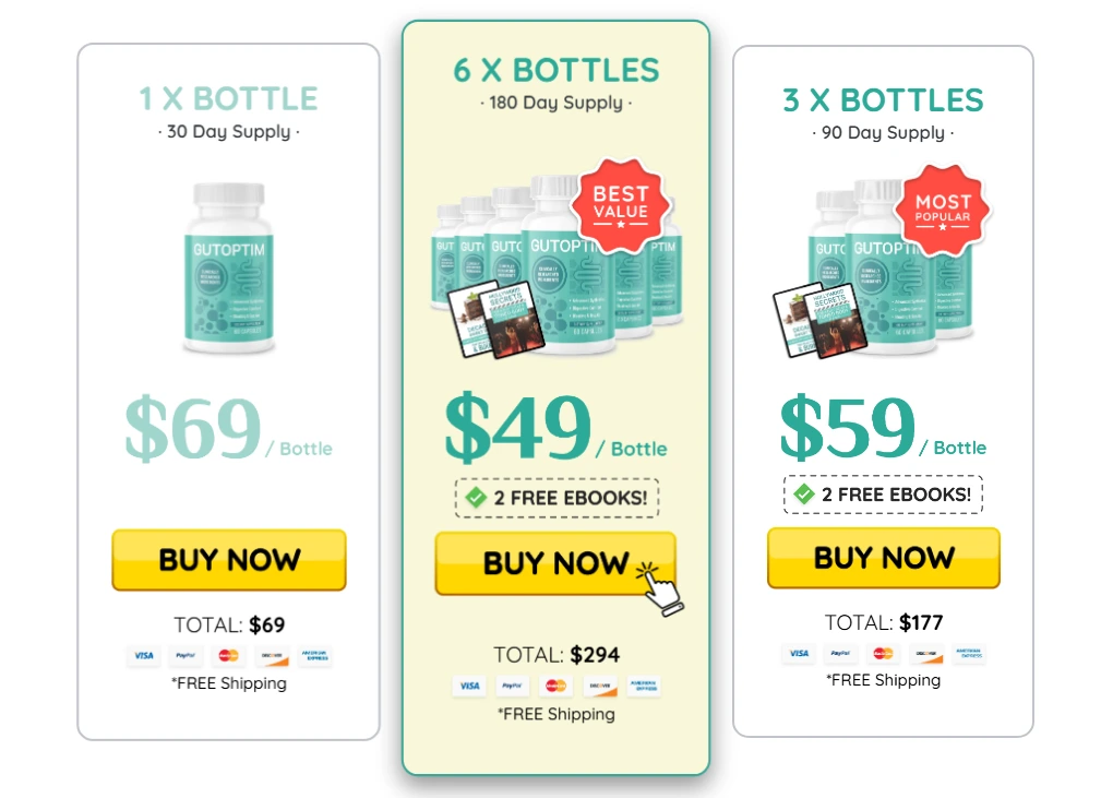 Buy GutOptim 6 Bottles